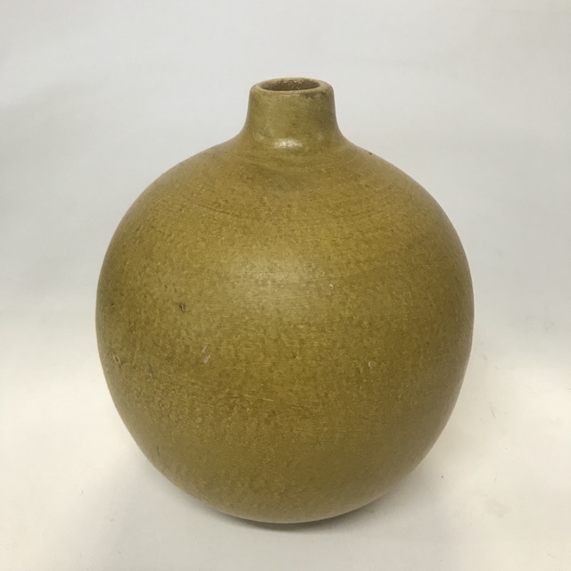 DECOR, Pottery Vessel - Mustard Yellow